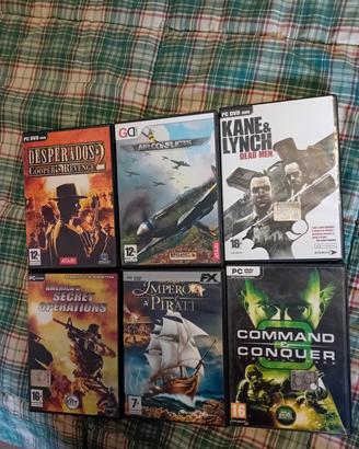 x6 giochi per PC funzionanti