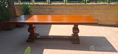 Tavolo e Sedie in legno massello