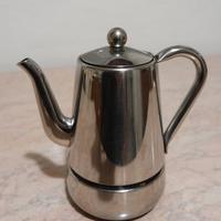 caffettiera inox arianna stella collection vintage