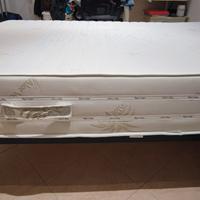 Materasso e rete una piazza e mezza