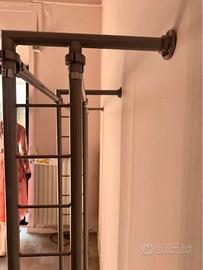 Scaffali appendiabiti in metallo – 3 pezzi