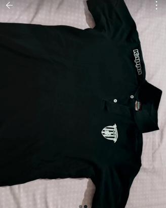 Polo uomo nera Kappa del Benevento calcio 