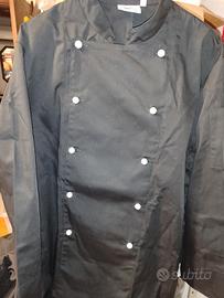 giacca da cuoco unisex taglia L