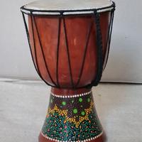 Bongo djembe dipinto a mano