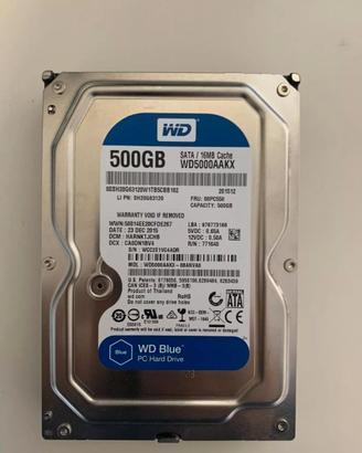 Lotto Hard disk da 3,5" e da 2,5"