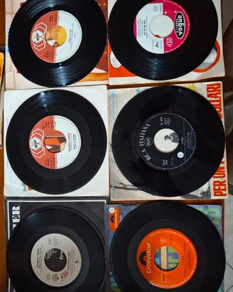 lotto vinili 45 giri anni 60/80 NUOVI 
