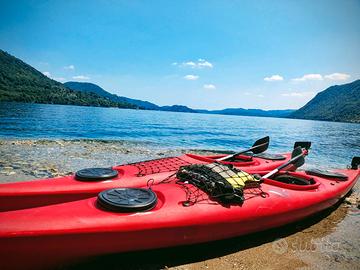 Kayak Rainbow Oasis Expedition 430 con timone