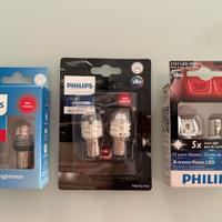 Lampadine led rosse per luci posizione/stop P21/5W