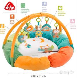 Palestrina morbida nido neonati con arco sonagli