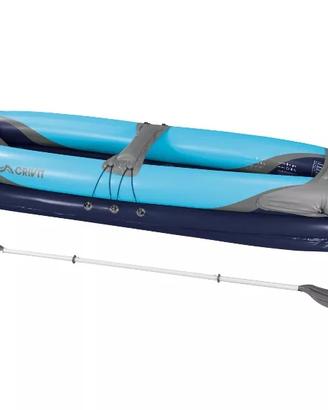 Kayak canoa gonfiabile crivit