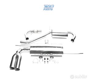 IMPIANTO DI SCARICO PER VOLKSWAGEN VW GOLF V GTI, 