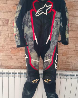 tuta moto alpinestars tg. 50-52