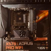 Scheda madre itx Gigabyte Aorus pro wifi x570