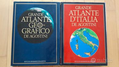 De Agostini: Grande Atlante + Atlante d'Italia