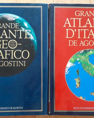De Agostini: Grande Atlante + Atlante d'Italia