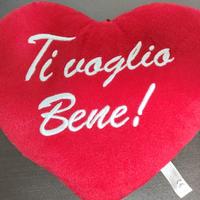 SAN VALENTINO AMORE CUORE IN PELUCHE