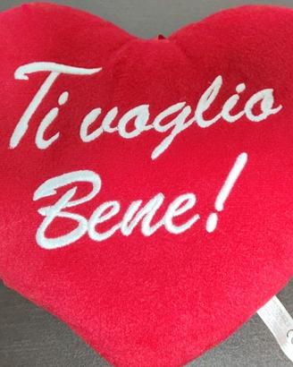SAN VALENTINO AMORE CUORE IN PELUCHE