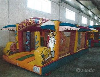 Gonfiabili bambini - Percorso Spongebob
