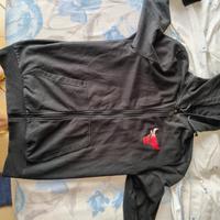 felpa con zip chicago bulls