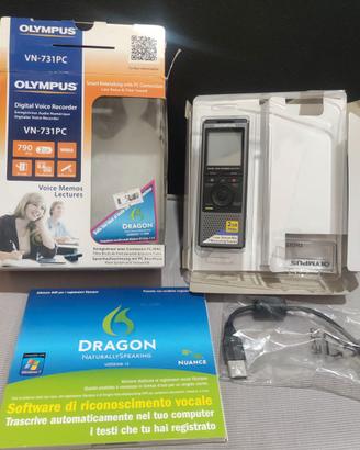 registratore vocale digitale Olympus VN-731PC