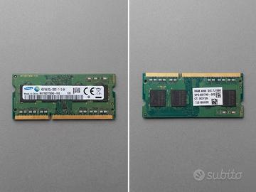 Banco di RAM Samsung 4Gb PC3L 12800S