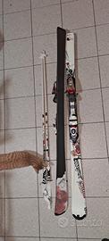 sci ROSSIGNOL  con  attacchi 
