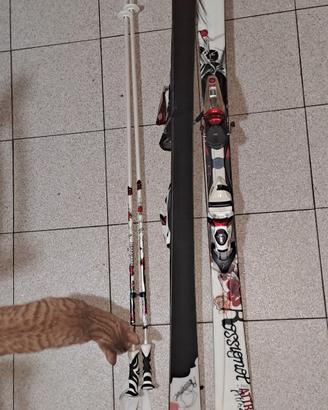 sci ROSSIGNOL  con  attacchi 