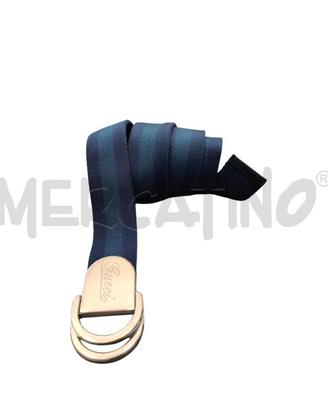 CINTURA TELA BLU GUCCI