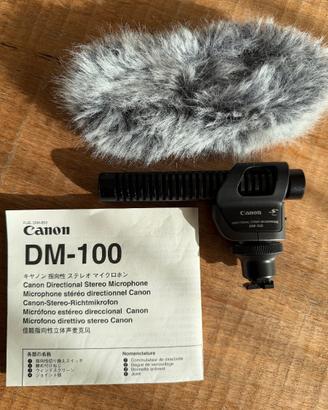 Canon DM 100 microfono