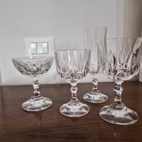 Set da 12 bicchieri cristallo 48 pezzi