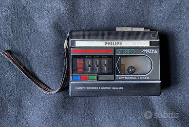 Walkman eq e registratore stereo anni 80 rarità