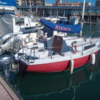 Barca a vela a Civitavecchia