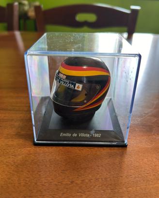 Casco Emilio de Villota 1982 f1