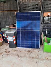 2 pannelli solari nuovi fotovoltaici 