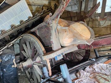 antico carro siciliano, integro in ottime condizio