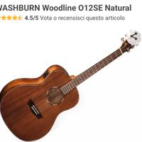 chitarra acustica elettrificata nuova