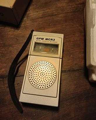 Dittafono Vintage GPM anni 70/80