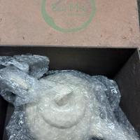 Nr4 Teiere in ceramica viola nere e bianche