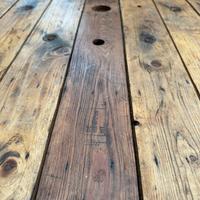 Tavolo Bobina di Legno