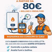 Manutenzione caldaia multimarca