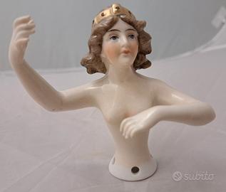 Busto dama in  porcellana primi 900