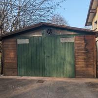 Casetta garage in legno