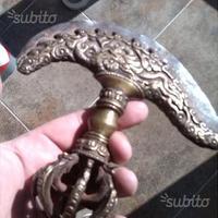 Kartika tibetano in bronzo