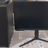 Computer fisso con monitor