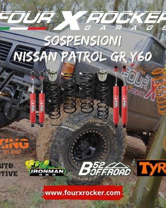 SOSPENSIONI NISSAN PATROL GR Y60