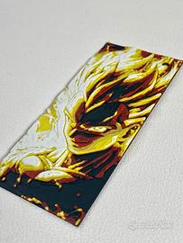Portachiavi vegeta dragon ball con anello