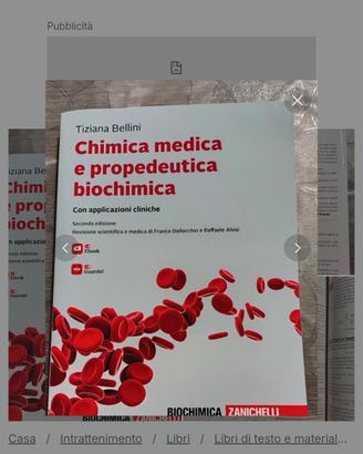 Chimica medica e propedeutica biochimica 