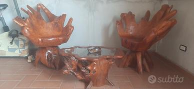 POLTRONCINE RADICI ALBERO 