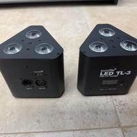 Led Par Eurolite Led TL-3 Rgb+Uv trussLigh