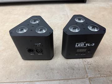 Led Par Eurolite Led TL-3 Rgb+Uv trussLigh